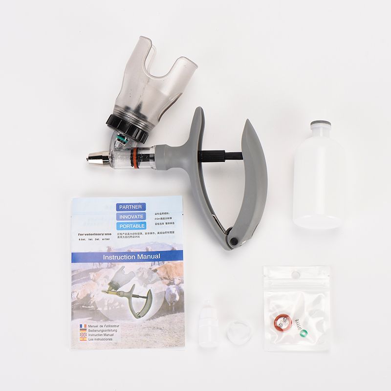 Pig Cattle Sheep Livestock Veterinary Automatic Syringe Injection Continuous Vaccine Gun