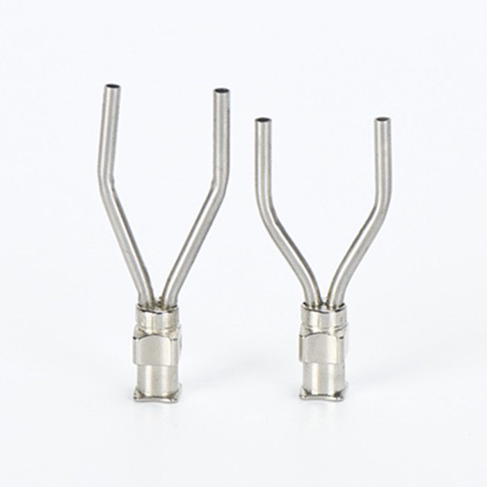 Stainless Steel Double Tube Eight-point Dispensing Needle - Image 2