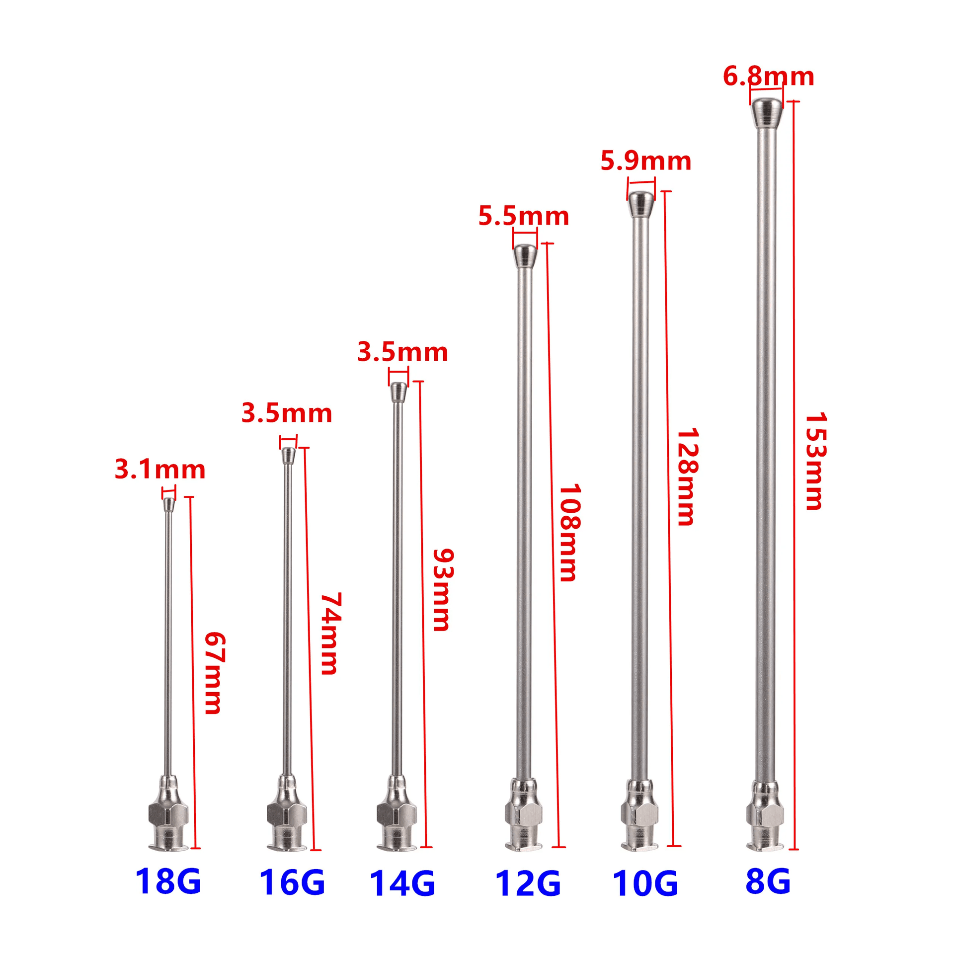 Stainless Steel Baby Bird Feeding Tube for Pet Pigeon - Image 4