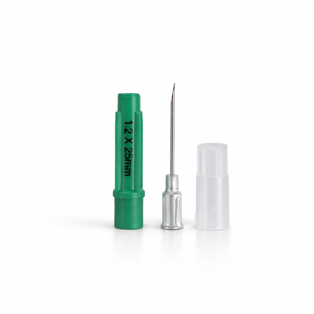 18G*1inch Veterinary Hypodermic Aluminum Hub Needle for Medical Use - Product