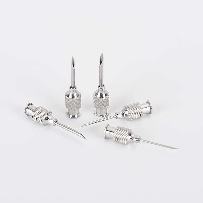 Knurled Hub Stainless Steel Veterinary Needles Reusable Hypodermic Animal Injection Needles for Pig Cattle Sheep Poultry - Image 4